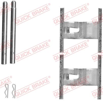 QUICK BRAKE Комплектующие, колодки дискового тормоза 109-1660